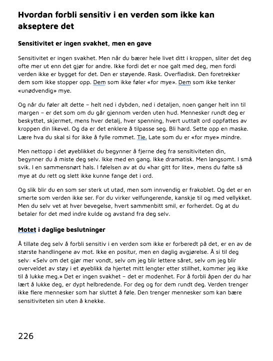 Slipp taket på det som ødelegger deg — utdrag fra boken (side 7)